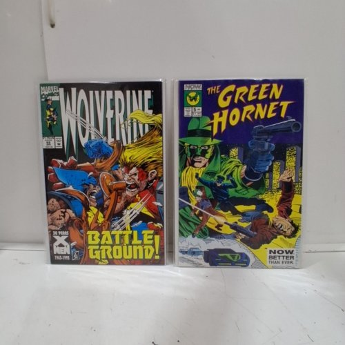 4 ASSTD NOW COMICS AND MARVEL COMIC BOOKS - THE GREEN HORNET #5, WOLVERINE #68, KATO #2, FANTASTIC FOUR #359 - VARIOUS AUTHORS image 4