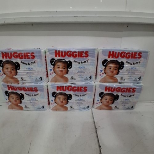 186PK HUGGIES SNUG AND DRY DIAPERS - SIZE 4 (22-37LB) - DISNEY MICKEY MOUSE image 4
