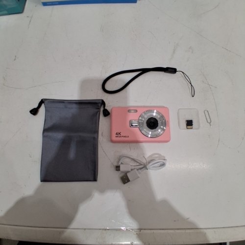 BETTER LIFE DIGITAL CAMERA WITH MICRO SD CARD AND CHARGER - 4K ULTRA HD, 16X ZOOM - PINK image 3