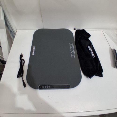 CHEFMAN ROLL N' GO ELECTRIC WARMING SILICONE MAT - 24" X 16" - GREY (MODEL: RJ22-S-GREY-CA) image 3