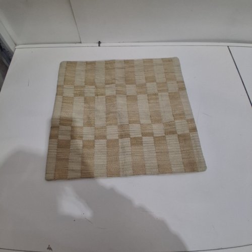 LOLOI AMBER LEWIS CHECKERED PILLOW COVER - 18" X 18" - SAND image 2