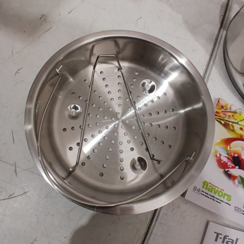 T-FAL CLIPSO STOVETOP PRESSURE COOKER WITH LOCKING LID - 6.3QT/6L - STAINLESS STEEL image 3