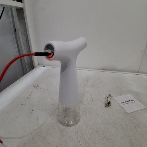 QOOSEA ELECTRIC OIL SPRAYER BOTTLE FOR COOKING - 350ML - WHITE/CLEAR image 2