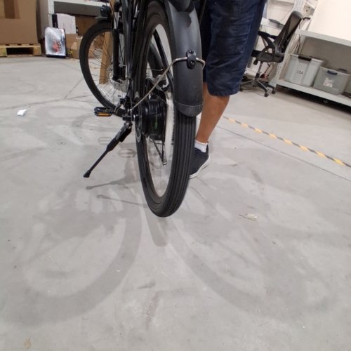 ZDZA ELECTRIC CRUISER BIKE WITH CARGO RACK - 750W, 35KM/H MAX SPEED, 26" WHEELS - BLACK - (MODEL: ZA02) image 10