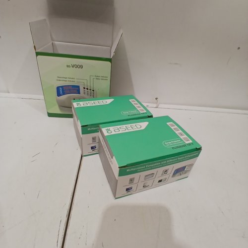 2PK BSEED US 120V SURGE PROTECTOR VOLTAGE PLUG - (MODEL: BS-V009) image 2