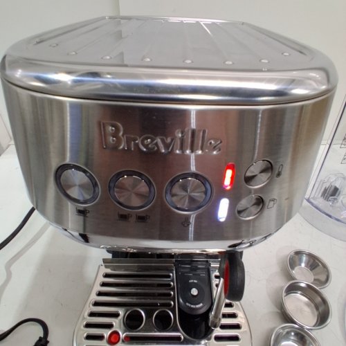 BREVILLE THE BAMBINO PLUS ESPRESSO MACHINE WITH BUILT-IN MILK FROTHER - STAINLESS STEEL (MODEL: BES500BSS1BCA1) image 2
