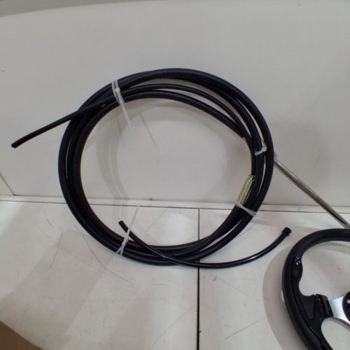 BOAT STEERING SYSTEM WITH 12.8" STEERING WHEEL - 13FT - BLACK (MODEL: 292525/292521/293090) image 6