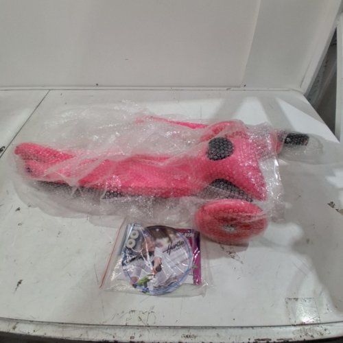 HURTLE 3 WHEEL TODDLER SCOOTER WITH ANTI-SLIP DECK- 20KG- PINK image 2