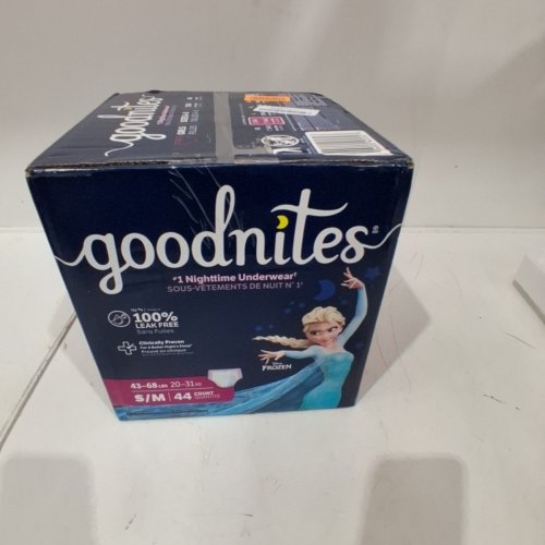 44PK GOODNITES DISNEY FROZEN POTTY TRAINING UNDERWEAR FOR GIRLS - S/M - FITS SIZES 6-8 image 2