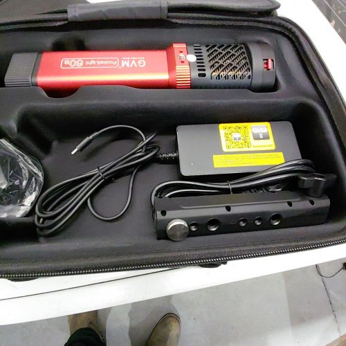 GVM VIDEO LIGHT KIT - RED / BLACK (MODEL: POCKETLIGHT 60B) image 4