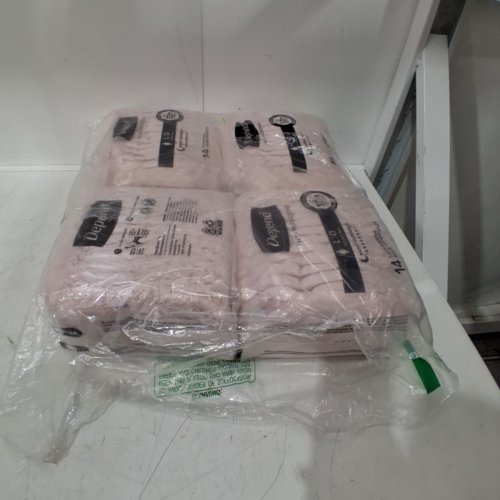 54PK DEPEND NIGHT DEFENSE INCONTINENCE UNDERWEAR - LARGE - PINK image 4