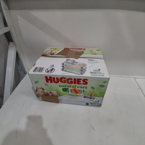 960 WIPES HUGGIES NATURAL CARE SENSITIVE SKIN BABY WIPES image 3