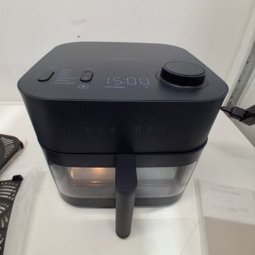 CHEFMAN CRISPINATOR HIGH POWERED AIR FRYER - 8QT - BLACK (MODEL: C38-8WD7-1M-1CAP / 1993109) image 2