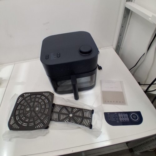 CHEFMAN CRISPINATOR HIGH POWERED AIR FRYER - 8QT - BLACK (MODEL: C38-8WD7-1M-1CAP / 1993109) image 3
