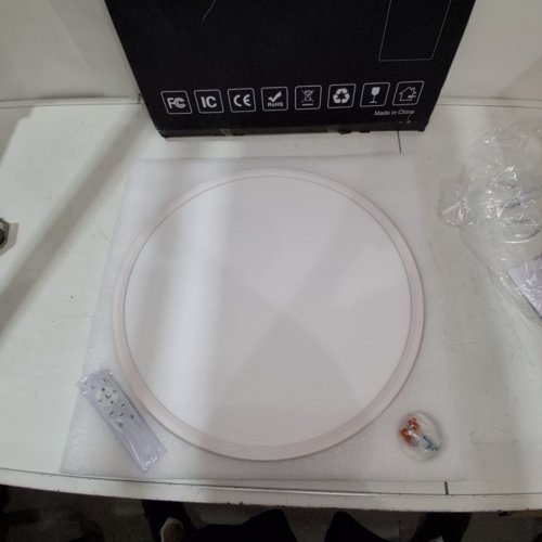 FLUSH MOUNT LED ROUND CEILING LIGHT - 19" -3000K TO 6500K - WHITE (MODEL: LT016L-13) image 2