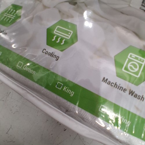 GOGREEN BAMBOO WATERPROOF MATTRESS PROTECTOR FOR 6" - 15" HIGH - KING - WHITE image 3