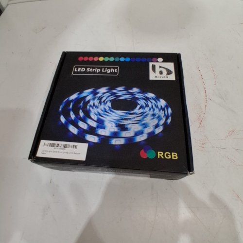 ROQUATI RBG LED LIGHT STRIP KIT WITH 16 COLOUR OPTIONS, AND REMOTE - 16.4FT - (MODEL: 5050SMD-RGB) image 5