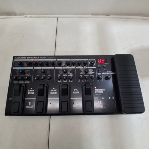 BOSS ME-90 GUITAR MULTI-EFFECTS ALL-IN-ONE GUITAR PROCESSOR - 11 ONBOARD AIRD AMP MODELS, 60 EFFECTS, 8 MULTI-FUNCTION FOOTSWITCHES, REDESIGNED EXPRESSION PEDAL (MODEL: ME-90) image 3