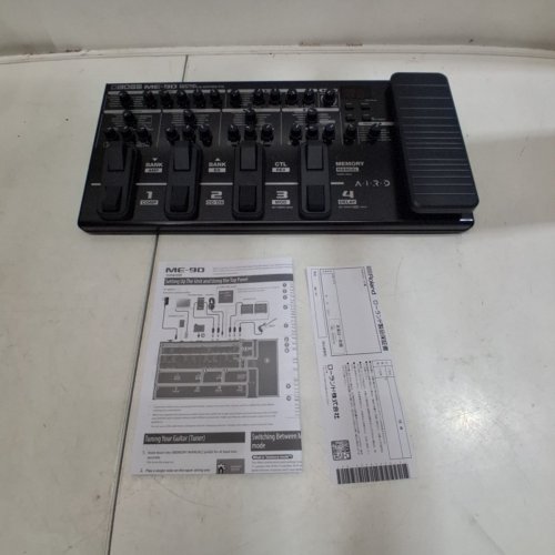 BOSS ME-90 GUITAR MULTI-EFFECTS ALL-IN-ONE GUITAR PROCESSOR - 11 ONBOARD AIRD AMP MODELS, 60 EFFECTS, 8 MULTI-FUNCTION FOOTSWITCHES, REDESIGNED EXPRESSION PEDAL (MODEL: ME-90) image 8