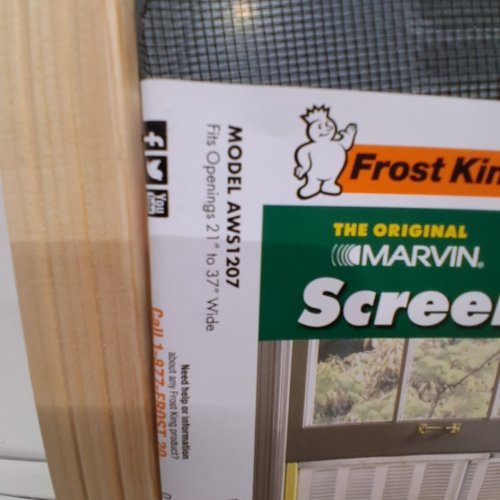 2PK FROST KING ADJUSTABLE WINDOW SCREENS - 21" - 37" X 10" (MODEL: AWS1207) image 2