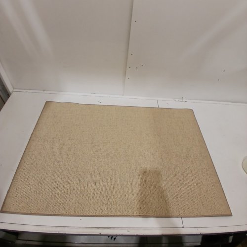 COLOR&GEOMETRY INDOOR NON SLIP RUBBER MAT - 2FTX3FT - KHAKI image 2
