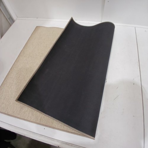 COLOR&GEOMETRY INDOOR NON SLIP RUBBER MAT - 2FTX3FT - KHAKI image 3