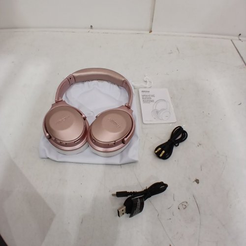 MPOW H17 BLUETOOTH HEADPHONES, ACTIVE NOISE CANCELLING OVER EAR WITH QUICK CHARGE, BUILT IN MIC, DEEP BASS WIRED WIRELESS image 3