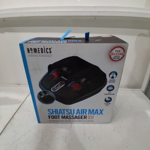 HOMEDICS SHIATSU AIR MAX WITH HEAT FOOT MASSAGER - BLACK (MODEL: FMS-307HJ) image 3