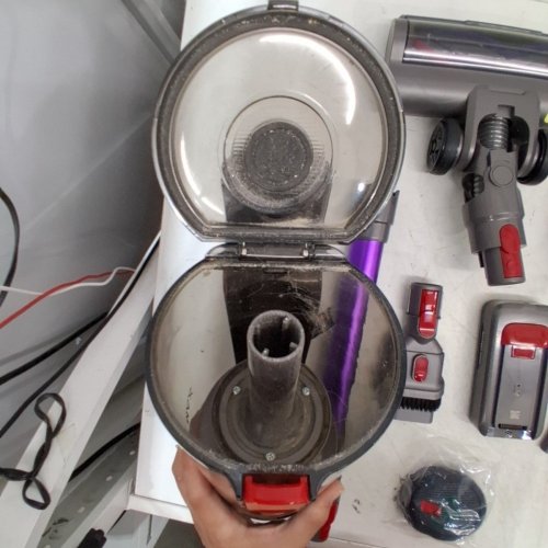 MQDXE CORDLESS STICK VACUUM CLEANER - 550W - PURPLE (MODEL: TV106S) image 4