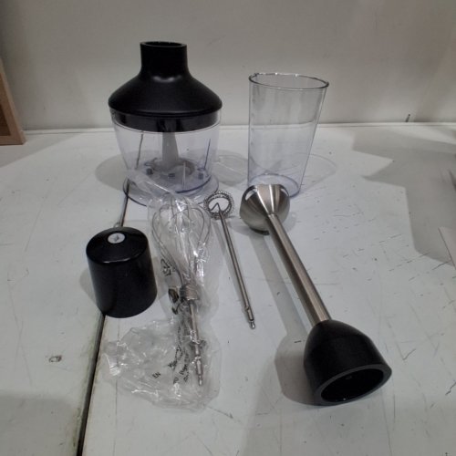 LINKCHEF 5-IN-1 IMMERSION BLENDER SET - 1000W, 120V 60HZ - BLACK / RED (MODEL: HB-1580T) image 2