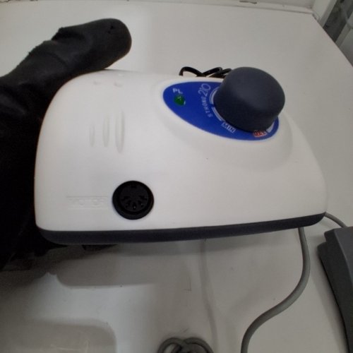 STRONG 210 ELECTRIC NAIL DRILL MACHINE - 65W 102L HANDLE 35000RPM - *MAIN UNIT ONLY* - BLUE/WHITE image 5