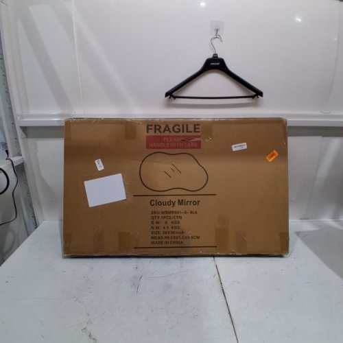 DORLICECASS IRREGULAR WILL MIRROR CLOUD SHAPED - 36" X 20" - BLACK (MODEL : WBMR001-S-BLK) image 7