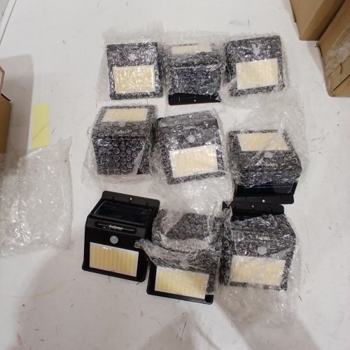 10PK KOLPOP LED MOTION SENSOR SOLAR LIGHTS - WARM WHITE (MODEL: YHM02B / KP-WS05Y-10-CA) image 4