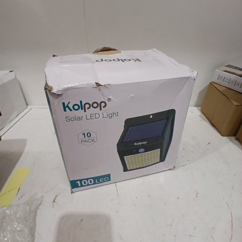 10PK KOLPOP LED MOTION SENSOR SOLAR LIGHTS - WARM WHITE (MODEL: YHM02B / KP-WS05Y-10-CA) image 5