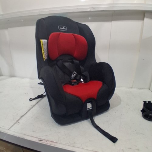 EVENFLO TRIBUTE CONVERTIBLE CAR SEAT - RED/BLACK (MODEL: 38112278C) image 4