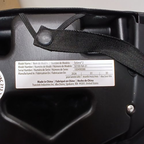DIONO SOLANA 2 LATCH BACKLESS BOOSTER CAR SEAT WITH CUPHOLDERS AND REMOVABLE WASHABLE COVER - FOR KIDS 40-120LBS - CHARCOAL BLACK (MODEL: 32100-NA-01) image 2
