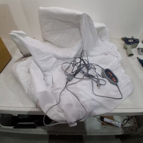 BEAUTYREST COTTON HEATED MATTRESS PAD WITH REMOTE - TWIN XL - WHITE (MODEL:BR55-3065) image 2