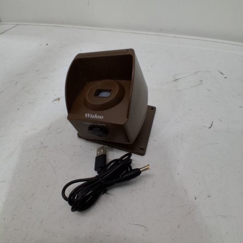 WULOO SOLAR WIRELESS DRIVEWAY SENSOR - 1800FT RANGE - BROWN image 3