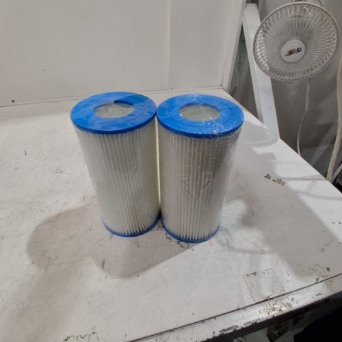 2PK INTEX TYPE "A" POOL FILTER CARTRIDGE, COMPATIBLE WITH 28603/28637/28635 PUMPS- WHITE- (MODEL:29002E) image 2