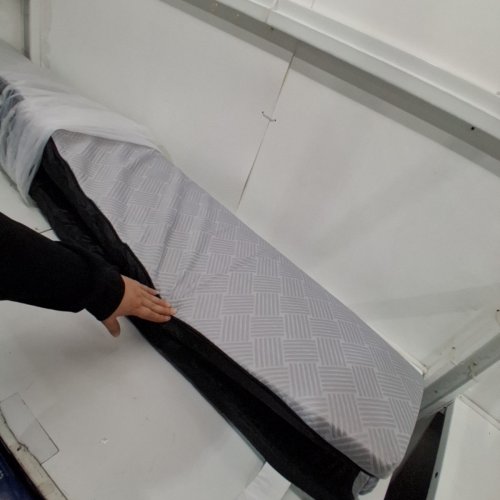 JAMDOK FOAM WATERPROOF COOLING COVE CAMPING MATTRESS - 30" X 75" X 2" - GREY image 2
