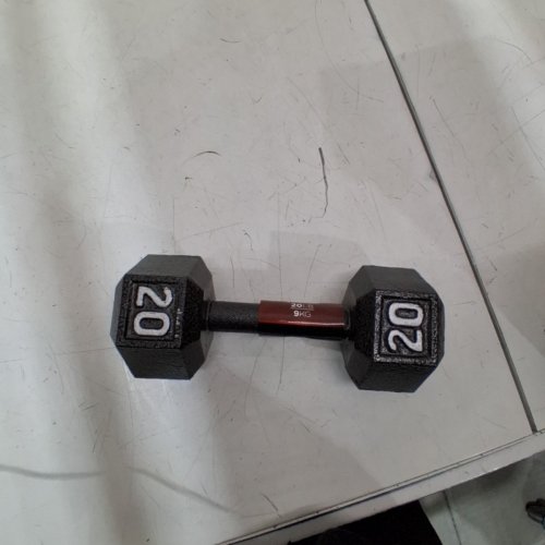 CAP CAST IRON DUMBBELL - 20LBS - BLACK image 3