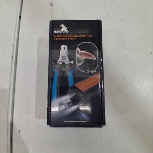 2PC NAIGRINS ELECTRIC PET NAIL GRINDER & CLIPPERS - ORANGE/BLACK (MODEL: NG-P009) image 4