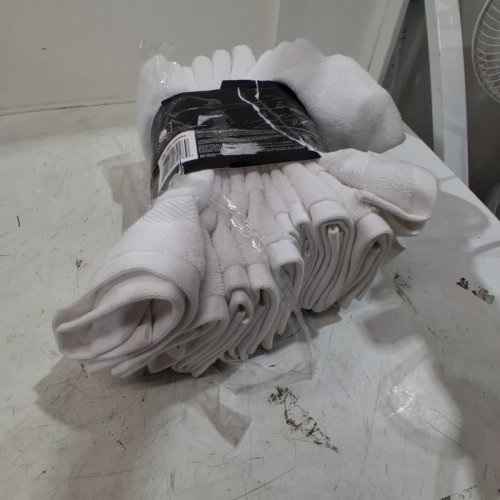 10PK GANDEUR HOSPITALITY COTTON HAND TOWELS- 16" X 30" - WHITE (MODEL: 400996) image 4