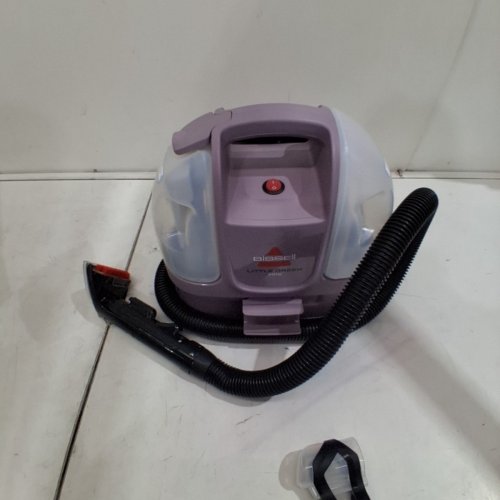 BISSELL LITTLE GREEN MINI CORDED PORTABLE CARPET & UPHOLSTERY DEEP CLEANER - 120 V - PURPLE/DUSK (MODEL: 4075G) image 7