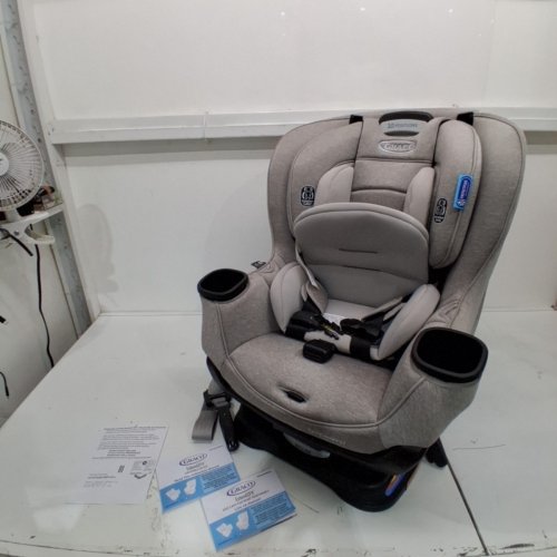 GRACO EXTEND2FIT CONVERTIBLE CAR SEAT - 4-65LB CAPACITY - ASHTEN GREY (MODEL : 2235796) image 3