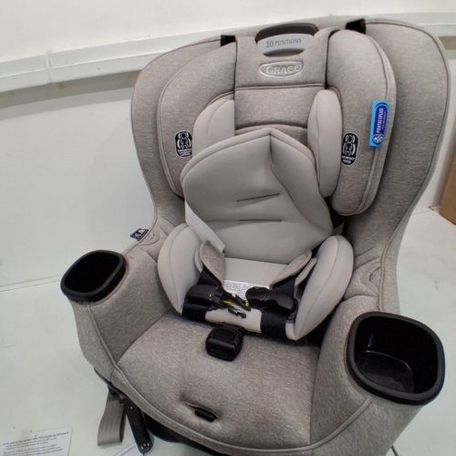 GRACO EXTEND2FIT CONVERTIBLE CAR SEAT - 4-65LB CAPACITY - ASHTEN GREY (MODEL : 2235796) image 4