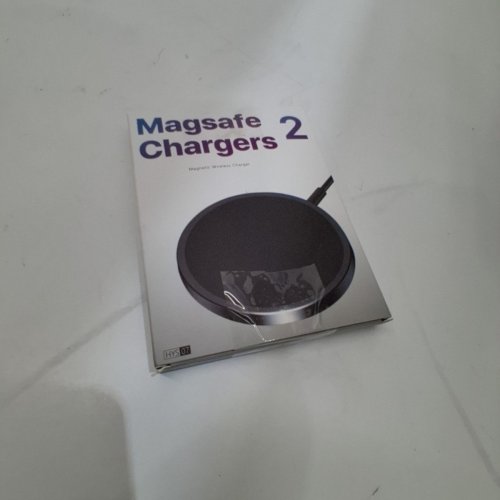 2PK MAGEASE MAGNETIC WIRELESS CHARGERS - COMPATIBLE WITH MAGSAFE - 15W MAX - BLACK image 4