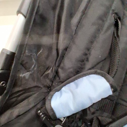 INGENUITY 3D MINI CONVENIENCE STROLLER LIGHTWEIGHT FOLDABLE - 45LBS CAP - SLATE/BLACK - (MODEL: 17286) image 3
