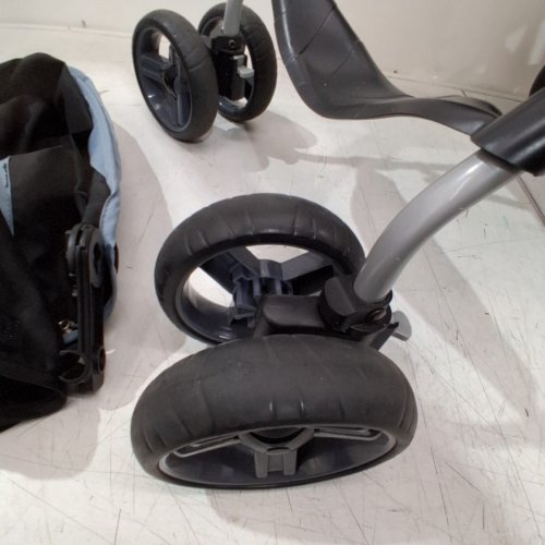 INGENUITY 3D MINI CONVENIENCE STROLLER LIGHTWEIGHT FOLDABLE - 45LBS CAP - SLATE/BLACK - (MODEL: 17286) image 6