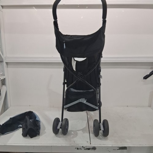INGENUITY 3D MINI CONVENIENCE STROLLER LIGHTWEIGHT FOLDABLE - 45LBS CAP - SLATE/BLACK - (MODEL: 17286) image 8